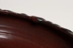 Large Vintage Red, Ochre and Slate Incised Ceramic Planter by Deanna Nichols - Image 17