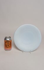 Set of Three Nick Munro English Matte Powder Blue and Glossy White Plates - Two Sizes - Image 13