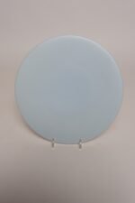 Set of Three Nick Munro English Matte Powder Blue and Glossy White Plates - Two Sizes - Image 5