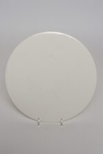 Set of Three Nick Munro English Matte Powder Blue and Glossy White Plates - Two Sizes - Image 7