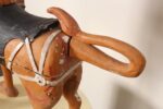 American Folk Art Hand-Carved and Painted Solid Pine Stationary Standing Lion - Image 39