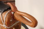 American Folk Art Hand-Carved and Painted Solid Pine Stationary Standing Lion - Image 30