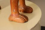 American Folk Art Hand-Carved and Painted Solid Pine Stationary Standing Lion - Image 51