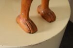 American Folk Art Hand-Carved and Painted Solid Pine Stationary Standing Lion - Image 52