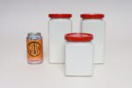 Set of Three Finnish Modern Ceramic Canisters by Richard Lindh for Arabia - Image 6