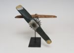 Early 20th Century Folk Art Hand-Carved and Painted Wooden Airplane Weathervane - Image 2