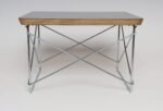 Small Eames for Herman Miller Black Laminate, Plywood, and Chrome LTR SideTable - Image 3