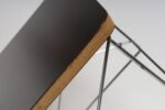 Small Eames for Herman Miller Black Laminate, Plywood, and Chrome LTR SideTable - Image 16