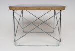 Small Eames for Herman Miller Black Laminate, Plywood, and Chrome LTR SideTable - Image 7