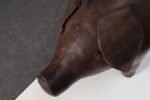Vintage Leather Pig Footstool by Dimitri Omersa for Abercrombie and Fitch - Image 20