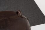 Vintage Leather Pig Footstool by Dimitri Omersa for Abercrombie and Fitch - Image 18