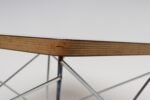 Small Eames for Herman Miller Black Laminate, Plywood, and Chrome LTR SideTable - Image 14