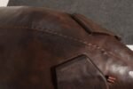 Vintage Leather Pig Footstool by Dimitri Omersa for Abercrombie and Fitch - Image 17