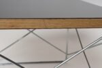 Small Eames for Herman Miller Black Laminate, Plywood, and Chrome LTR SideTable - Image 13