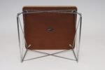 Small Eames for Herman Miller Black Laminate, Plywood, and Chrome LTR SideTable - Image 10