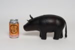 Petite Vintage Hand-Dyed Leather Pig After Dmitiri Omersa - Image 7