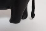 Petite Vintage Hand-Dyed Leather Pig After Dmitiri Omersa - Image 11
