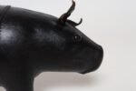Petite Vintage Hand-Dyed Leather Pig After Dmitiri Omersa - Image 14