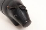 Petite Vintage Hand-Dyed Leather Pig After Dmitiri Omersa - Image 15
