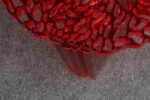 Set of Three Red and Gold Acrylic "T" Tables by Patricia Urquiola for Kartell - Image 25