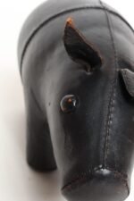 Petite Vintage Hand-Dyed Leather Pig After Dmitiri Omersa - Image 16