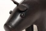 Petite Vintage Hand-Dyed Leather Pig After Dmitiri Omersa - Image 17
