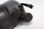 Petite Vintage Hand-Dyed Leather Pig After Dmitiri Omersa - Image 20