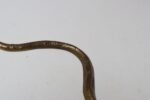 Art Deco Hammered Cast Brass Snake Form Serpentine Sculpture - Image 13