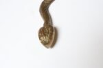 Art Deco Hammered Cast Brass Snake Form Serpentine Sculpture - Image 9