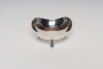 Diminutive Danish Modern Silver Plated Trinket Dish / Vide Poche by Hans Jensen - Image 3