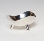 Diminutive Danish Modern Silver Plated Trinket Dish / Vide Poche by Hans Jensen - Image 5