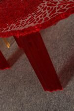 Set of Three Red and Gold Acrylic "T" Tables by Patricia Urquiola for Kartell - Image 31