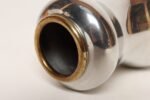 Swedish Art Deco Pewter and Brass Pear Vase by Björn Trägårdh for Svenskt Tenn - Image 7