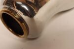 Swedish Art Deco Pewter and Brass Pear Vase by Björn Trägårdh for Svenskt Tenn - Image 8