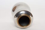 Swedish Art Deco Pewter and Brass Pear Vase by Björn Trägårdh for Svenskt Tenn - Image 3