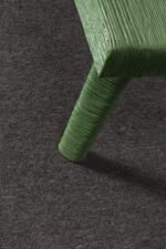 Vintage Mint Green Jute Wrapped Wooden Coffee / Cocktail Table - Image 19