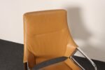 German Leather and Chrome Desk / Conference Chair by Jehs + Laub for Wilkhahn - Image 11