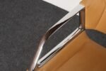 German Leather and Chrome Desk / Conference Chair by Jehs + Laub for Wilkhahn - Image 22