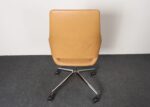 German Leather and Chrome Desk / Conference Chair by Jehs + Laub for Wilkhahn - Image 10