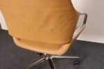 German Leather and Chrome Desk / Conference Chair by Jehs + Laub for Wilkhahn - Image 16