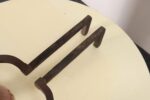 Pair of Art Deco Chrome and Copper Column Form Andirons - Image 26