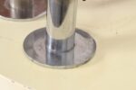 Pair of Art Deco Chrome and Copper Column Form Andirons - Image 24