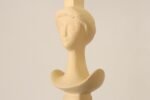 Vintage Figural Resin ‘Tête de Femme’ Caryatid Floor Lamp After Giacometti - Image 23