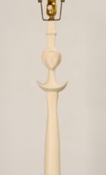 Vintage Figural Resin ‘Tête de Femme’ Caryatid Floor Lamp After Giacometti - Image 24