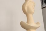 Vintage Figural Resin ‘Tête de Femme’ Caryatid Floor Lamp After Giacometti - Image 27