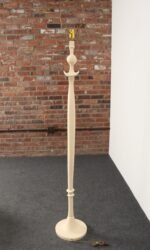 Vintage Figural Resin ‘Tête de Femme’ Caryatid Floor Lamp After Giacometti - Image 4