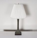 Vintage Verdigris Bronze Columnar Table Lamp by Stewart Ross James for Hansen - Image 2