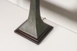 Vintage Verdigris Bronze Columnar Table Lamp by Stewart Ross James for Hansen - Image 22