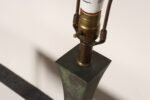 Vintage Verdigris Bronze Columnar Table Lamp by Stewart Ross James for Hansen - Image 13
