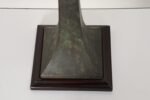 Vintage Verdigris Bronze Columnar Table Lamp by Stewart Ross James for Hansen - Image 17